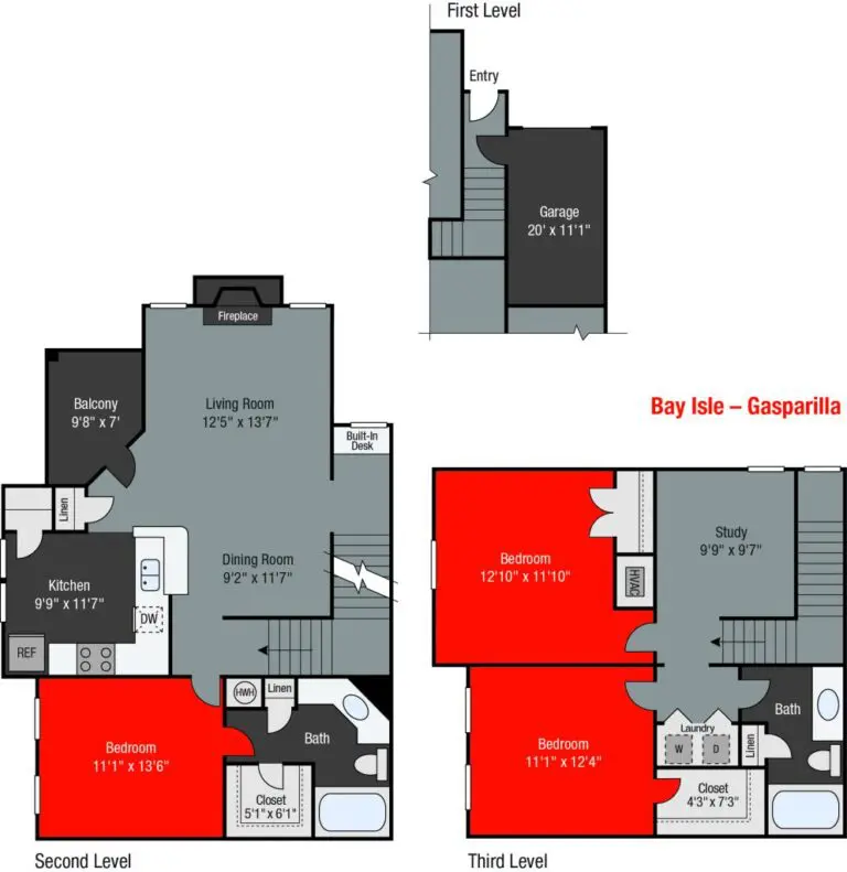 Apartments For Rent TGM Bay Isle - Gasparilla (attached garage) ...