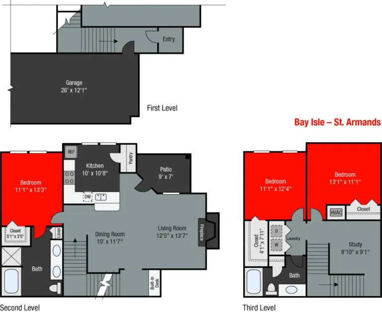 Apartments For Rent TGM Bay Isle - St. Armands (attached garage) ...