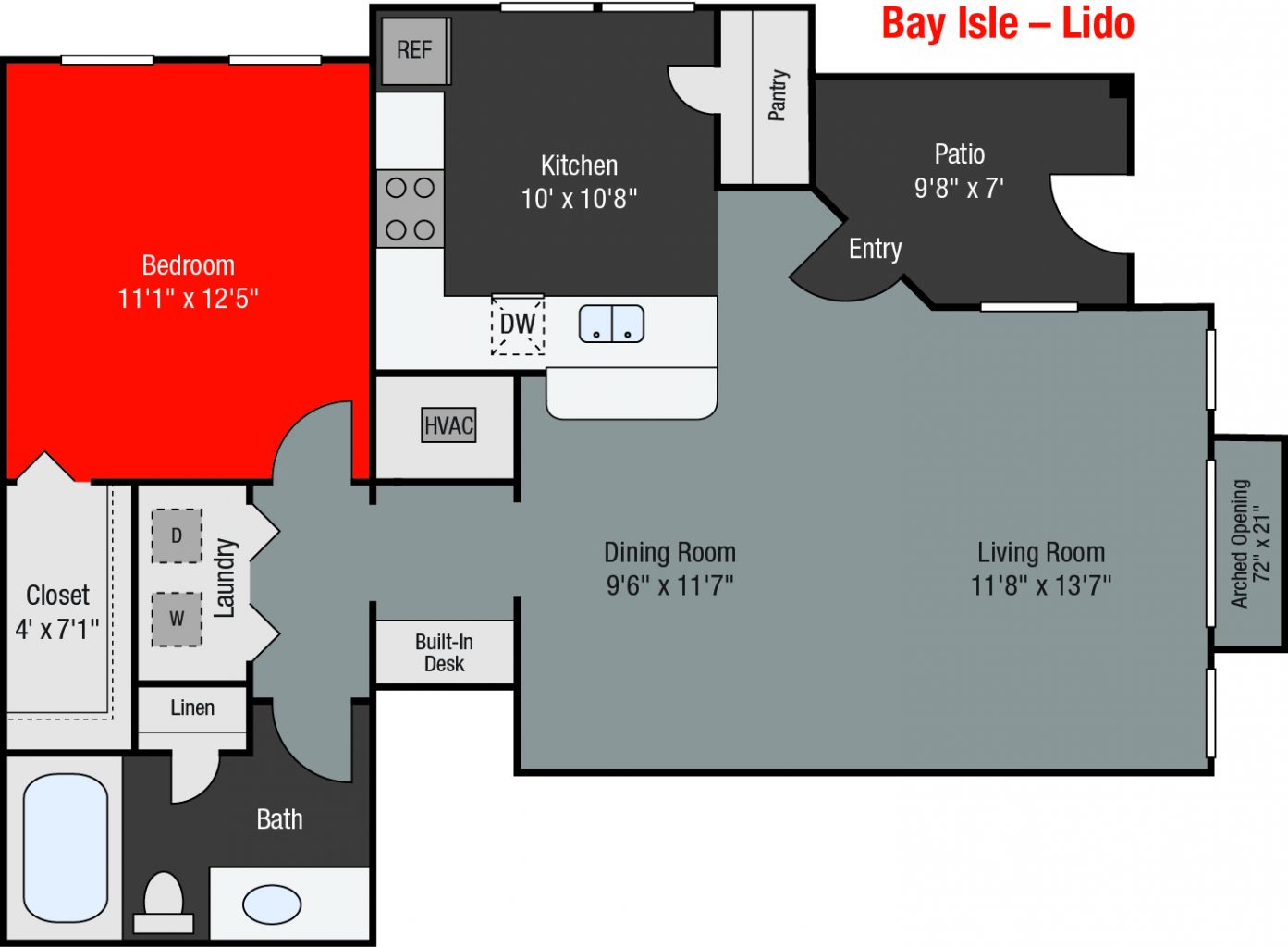 Apartments For Rent TGM Bay Isle - Lido 